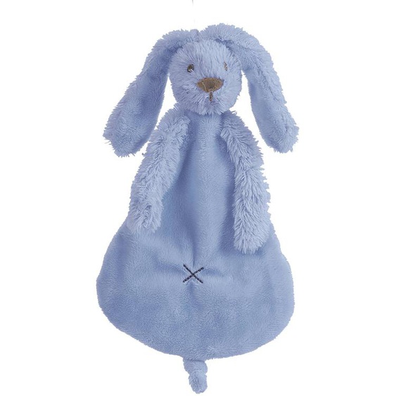 Doudou Lapin Richie Bleu 25 Cm Bleu