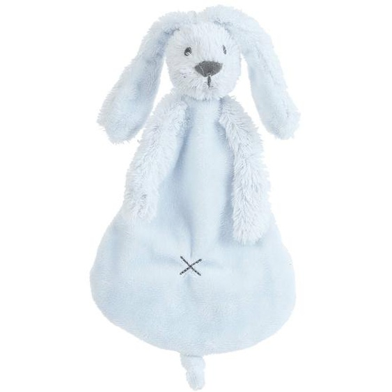 Doudou Lapin Richie Bleu Clair 25 Cm Bleu