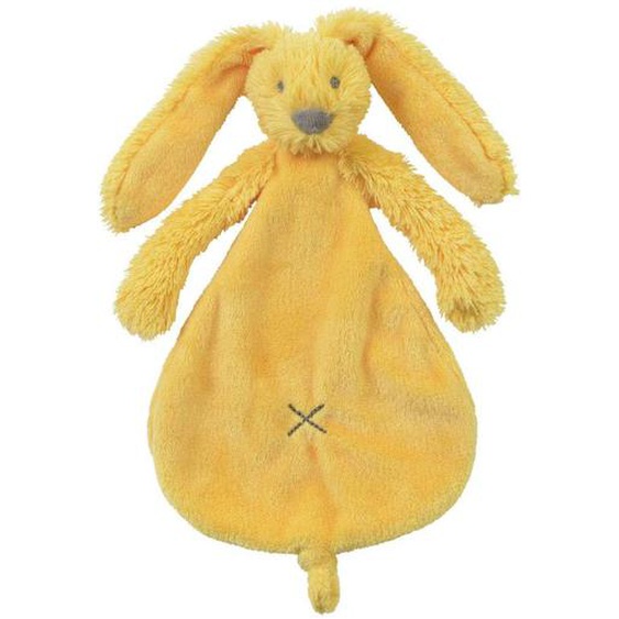 Doudou Lapin Richie Jaune 25 Cm Jaune
