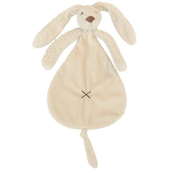 Doudou Lapin Richie Recyclé Beige 25 Cm Beige