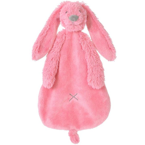 Doudou Lapin Richie Rose 25 Cm Rose