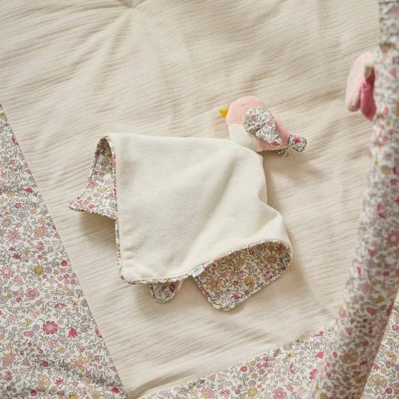 Doudou Oiseau En Tissu Liberty Lib Godington Park