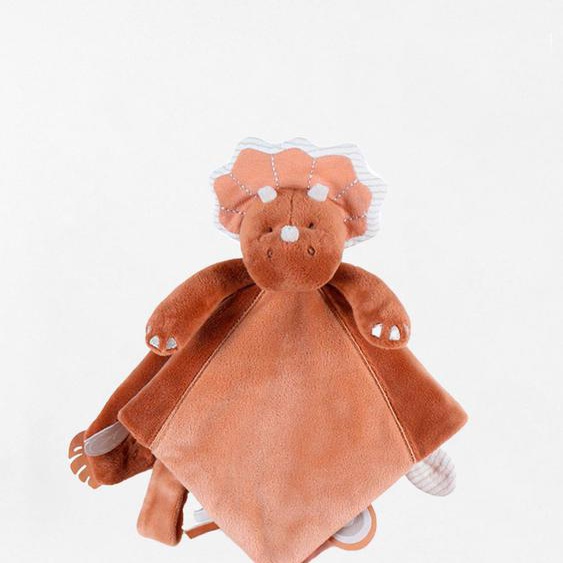 Doudou Ops En Veloudoux Marron