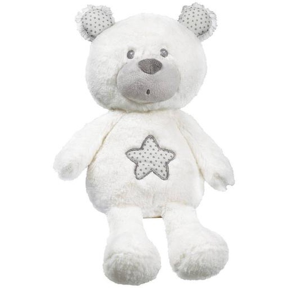 Doudou Ours En Polyester - Celeste Blanc/gris Xl