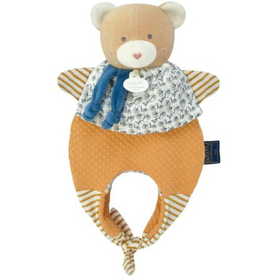 Doudou Ours Marionnette Beige