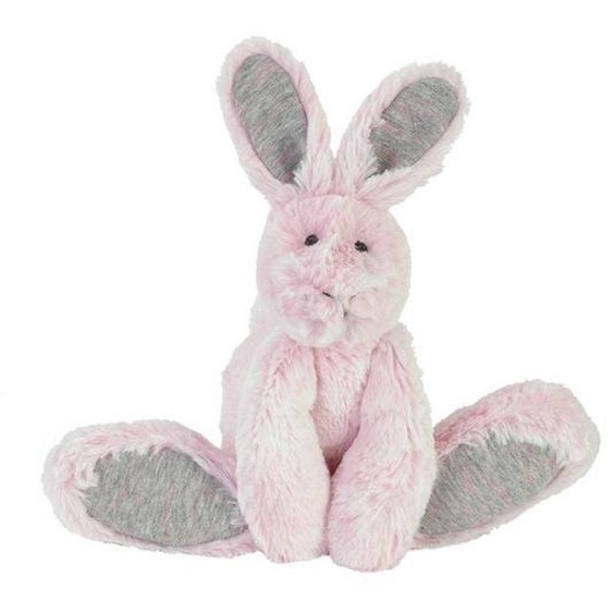 Doudou Peluche Lapin Rose Rivoli 26 Cm Rose