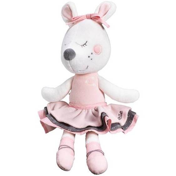 Doudou Petite Souris Danseuse Étoile En Velours Rose
