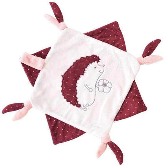 Doudou Plat Hérisson Rosa