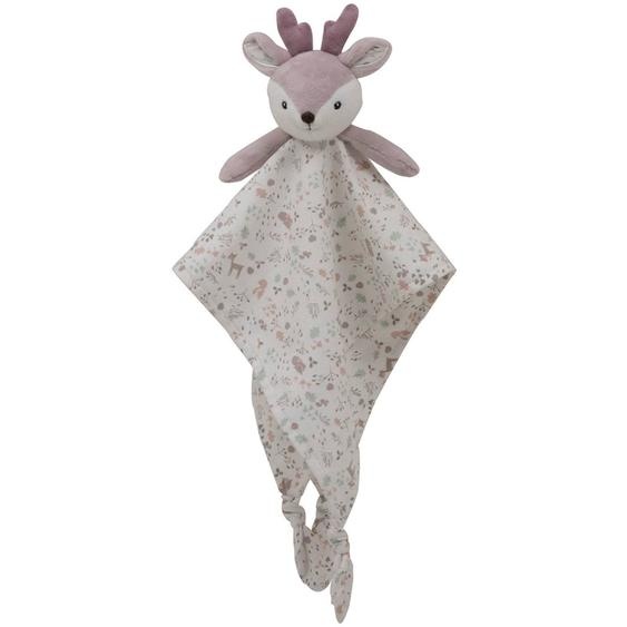 Doudou Plat Lilas Blanc, Rose