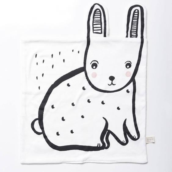 Doudou Plat Xl Lapin Blanc
