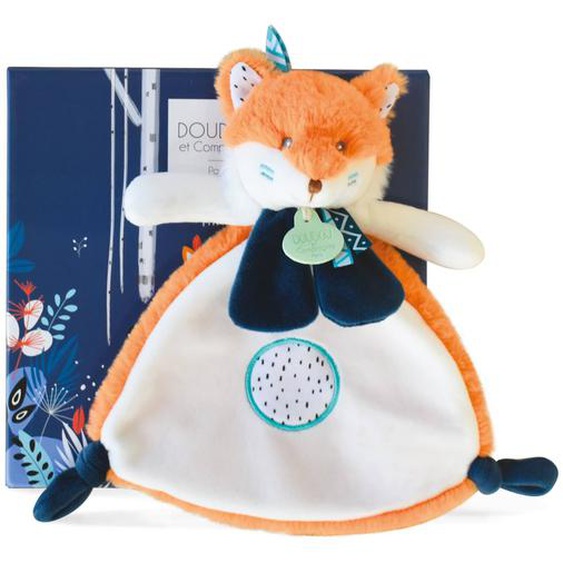 Doudou Renard Tiwipi Orange