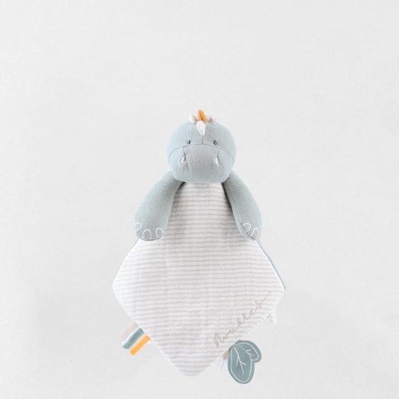 Doudou Stégi Dino Gris, Orange