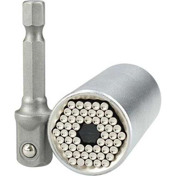 Douille Ferrestock 7 a 19 mm acier 3/8