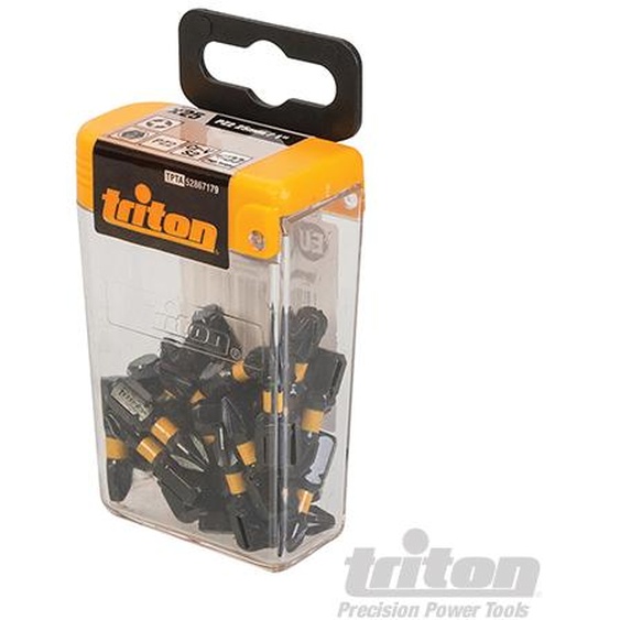 Douilles pour tournevis Pozidriv, paquet de 25, PZ 2, 25 mm