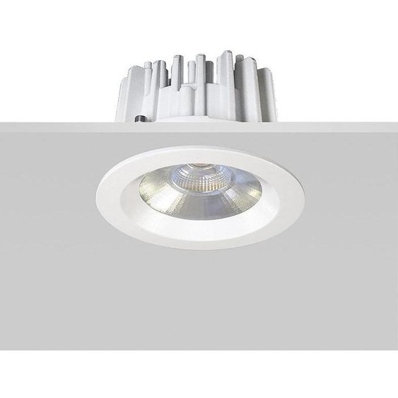 Downlight Encastrable Icon Led 18W 50° Ip65 4000K Cri80 Ik05 Blanc - Groupe Rossini - Éclairage Extérieur Professionnel