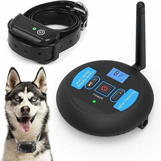 Système de Clôture Électronique sans Fil pour Chien, Système de Barrière Invisible de Clôture de Confinement de Frontière de Lanimal Famil