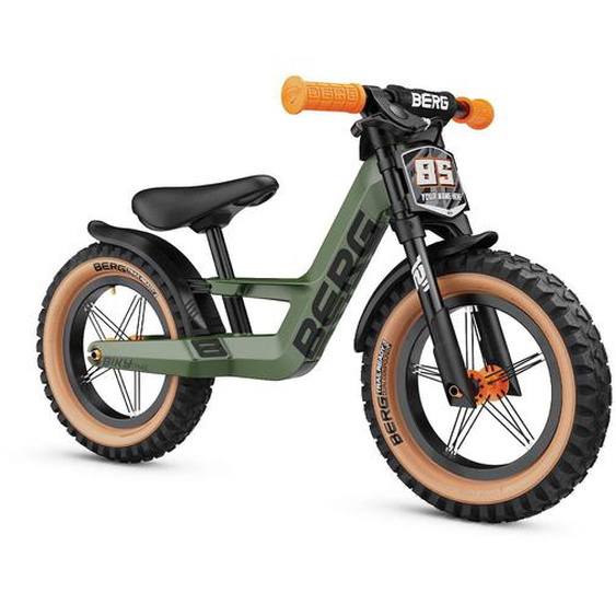 Draisienne Biky Trail Avec Frein Vert Kaki