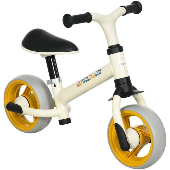 Draisienne Enfant Selle Réglable Roues Eva Crème