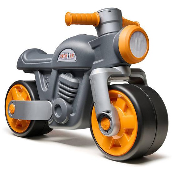 Draisienne Moto Premier Avec Roues Silencieuses Gris