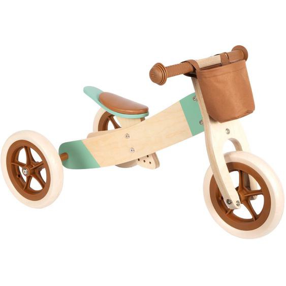 Draisienne Tricycle 2 En 1 Maxi Brun Caramel Marron