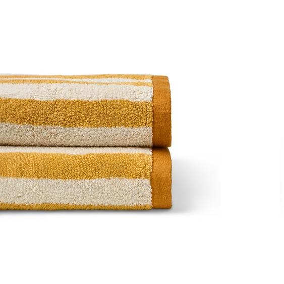 Drap de bain coton Elie miel