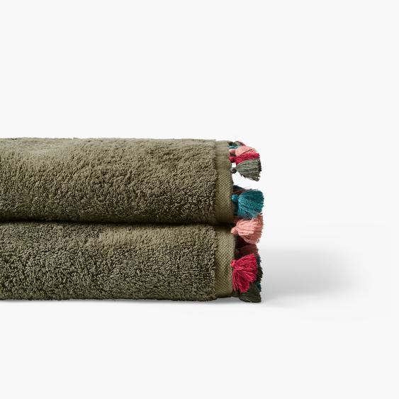 Drap de bain coton Orangerie bocage