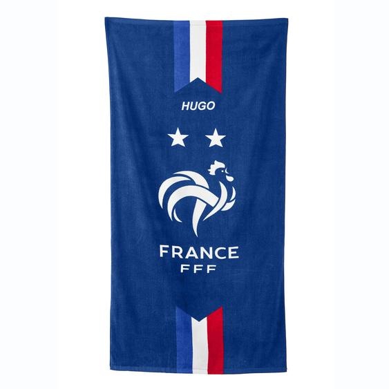 Drap de bain enfant FFF® personnalisable, éponge et velours coton - 320g/m2 -