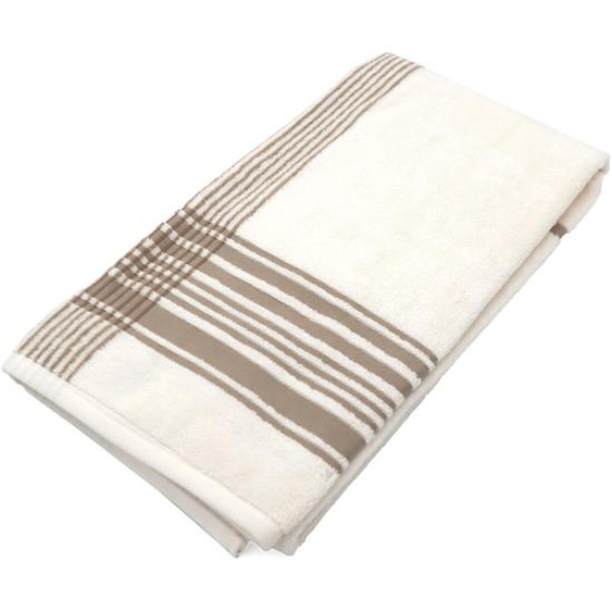Drap de douche 70x140 cm coton RIBBON beige