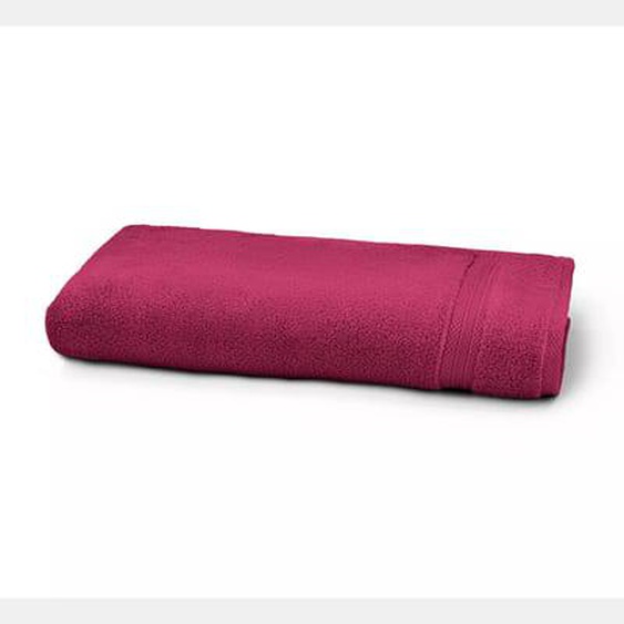 Drap de douche pur coton Elea corail