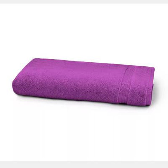 Drap de douche pur coton Elea corail
