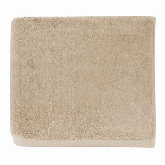 Drap de douche uni en coton peigné biologique, ESSENTIEL