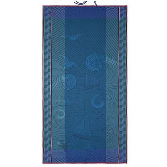Drap de plage Baignade à Socoa 100% coton