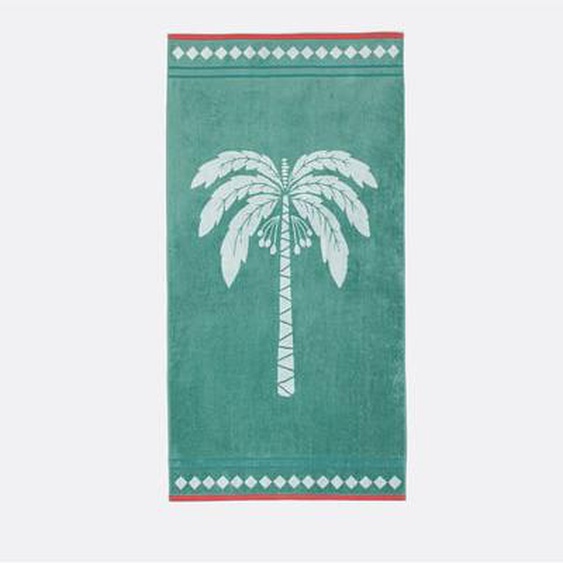 Drap de plage éponge velours, Bornéo