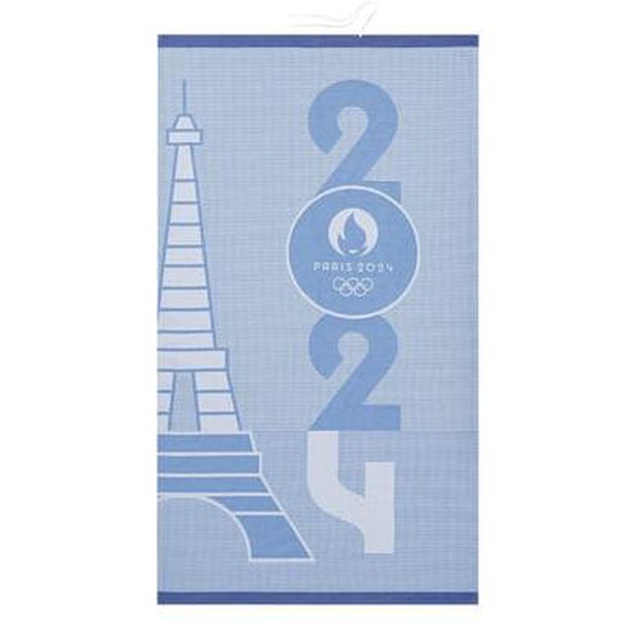 Drap de plage Millésime Coton - Produit officiel sous license Paris 2024