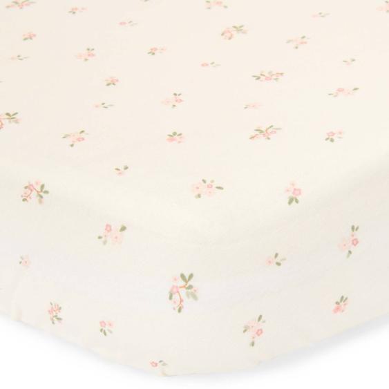 Drap Housse Blanc, Rose
