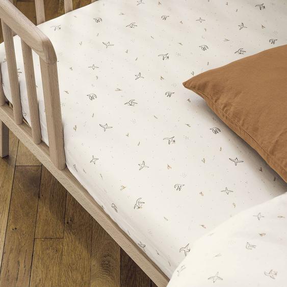 Drap Housse Coton Bio Pour Lit Bébé Lenvolée Lenvolée