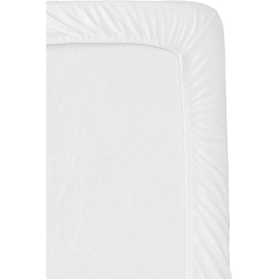 Drap-housse Surmatelas - Percale De Coton - 140x200 - Blanc (blanc)
