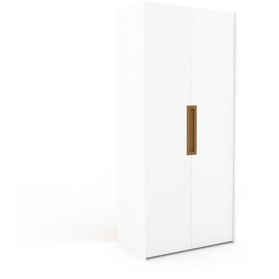 Dressing - Blanc, design, armoire penderie pour chambre ou entrée, à portes battantes - 104 x 232 x 62 cm, modulable