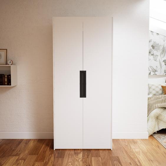Dressing - Blanc, design, armoire penderie pour chambre ou entrée, à portes battantes - 104 x 232 x 62 cm, modulable