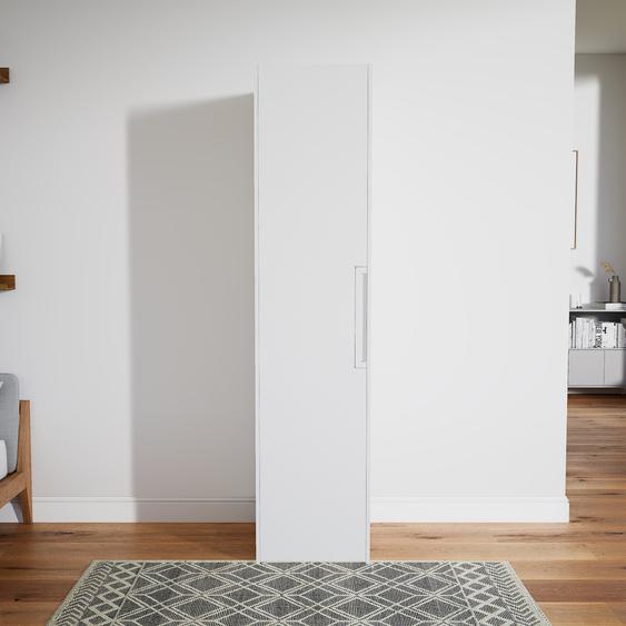 Dressing - Blanc, design, armoire penderie pour chambre ou entrée, à portes battantes - 54 x 232 x 62 cm, modulable