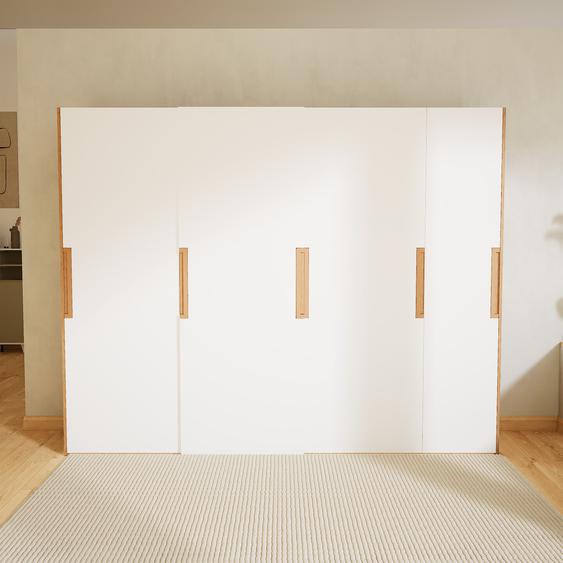 Dressing - Blanc, design, armoire penderie pour chambre ou entrée, haut de gamme, avec portes coulissantes - 294 x 232 x 65 cm, modulable