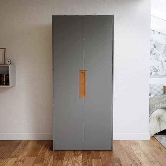 Dressing - Gris, design, armoire penderie pour chambre ou entrée, à portes battantes - 104 x 232 x 62 cm, modulable