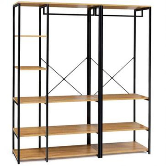 Idmarket - Dressing modulable xxl l. 150 cm detroit design industriel