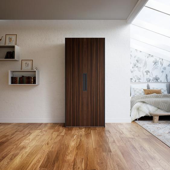 Dressing - Effet noyer, design, armoire penderie pour chambre ou entrée, à portes battantes - 104 x 232 x 62 cm, modulable