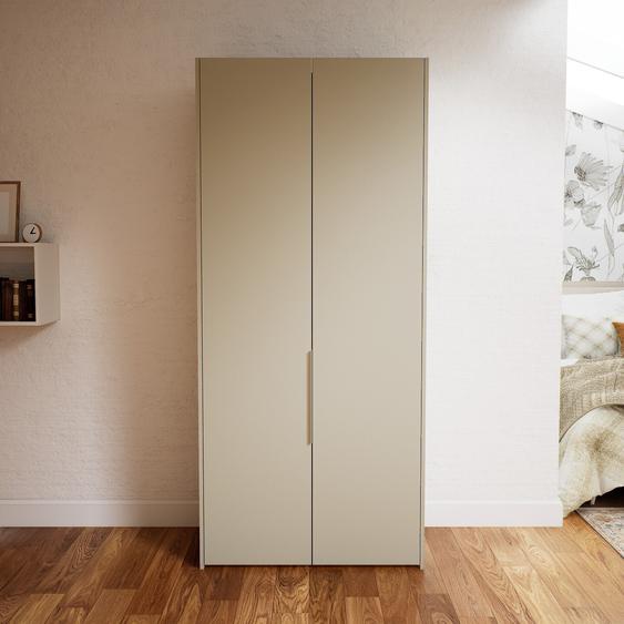 Dressing - Taupe, design, armoire penderie pour chambre ou entrée, à portes battantes - 104 x 232 x 62 cm, modulable