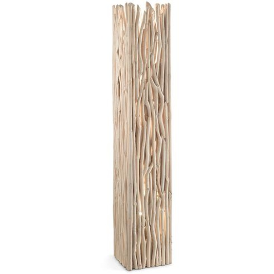 DRIFTWOOD Lampadaire en bois 2 ampoules