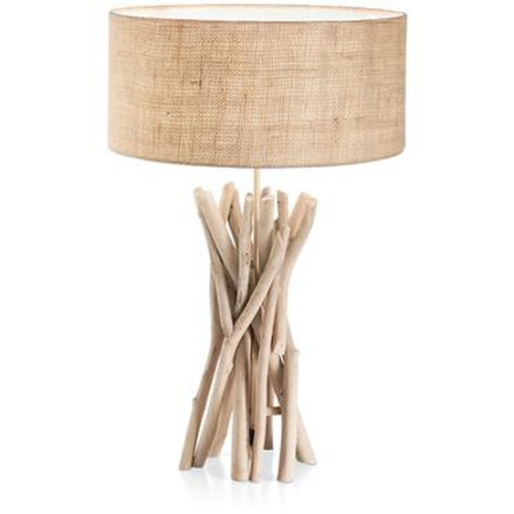 DRIFTWOOD Lampe de table en bois à 1 lumière