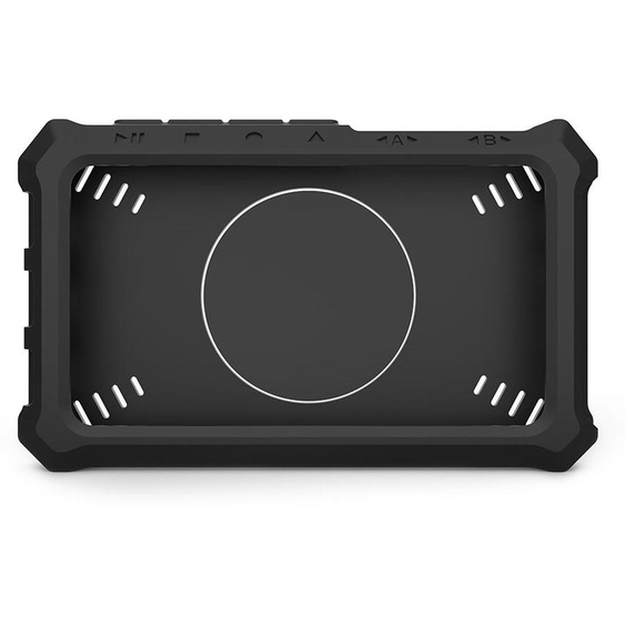DS213 Mini-oscilloscope noir avec boîtier en silicone et 1 support annulaire