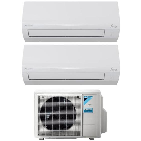 Daikin - Dual Split rèversible Climatiseur siesta série 9+12 avec 2AMXF40A R-32 Wi-Fi en option 9000+12000