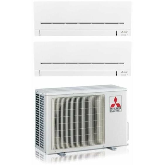 Dual Split rèversible Air Conditioner Series ap-vgk 7+7 avec MXZ-2F42VF2 R-32 Wi-Fi Integrated 7000+7000 - Mitsubishi Electric